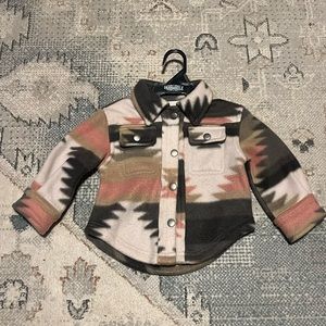 Fornia Shirt Jacket Toddler Aztec print/ Western